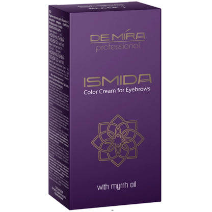 Професійна крем-фарба для брів 20мл+20мл - DeMira Professional упаковка