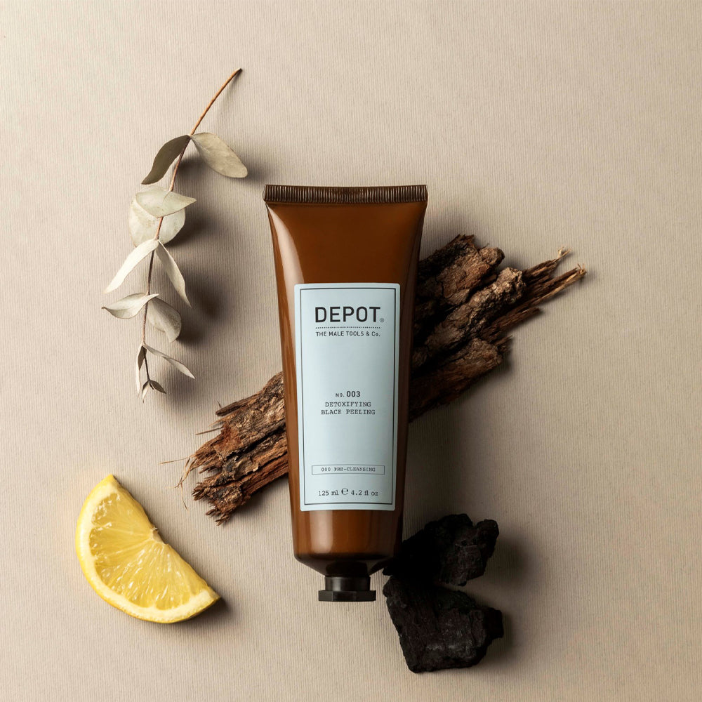 Детокс-пілінг з рослинним вугіллям - Depot No. 003 Detoxifying Black Peeling