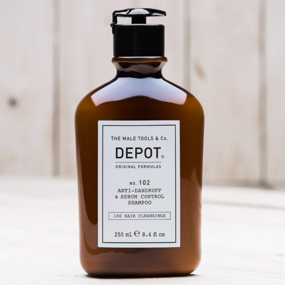 Шампунь від лупи для жирної шкіри голови та волосся - Depot No. 102 Anti-Dandruff & Sebum Control Shampoo