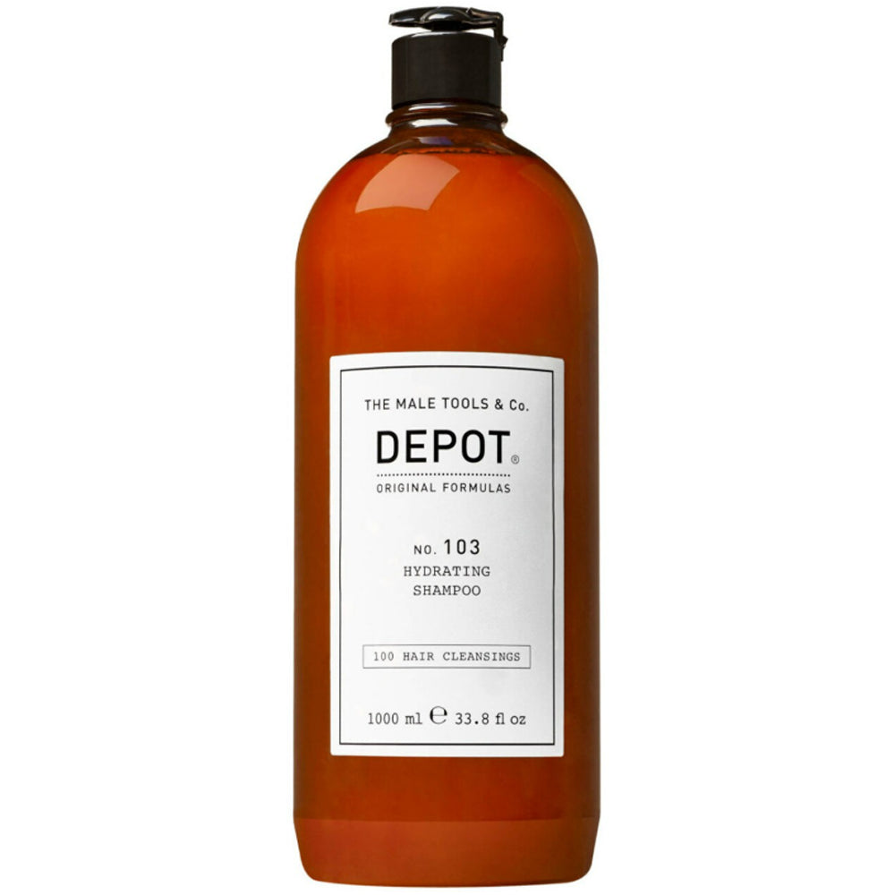 Шампунь зволожуючий для сухого та ламкого волосся - Depot No. 103 1000 мл