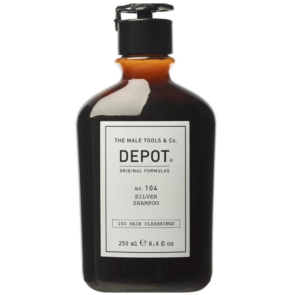 Шампунь для сивого та світлого волосся -  Depot No. 104 Silver Shampoo