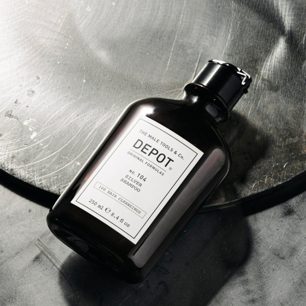 Шампунь для сивого та світлого волосся -  Depot No. 104 Silver Shampoo