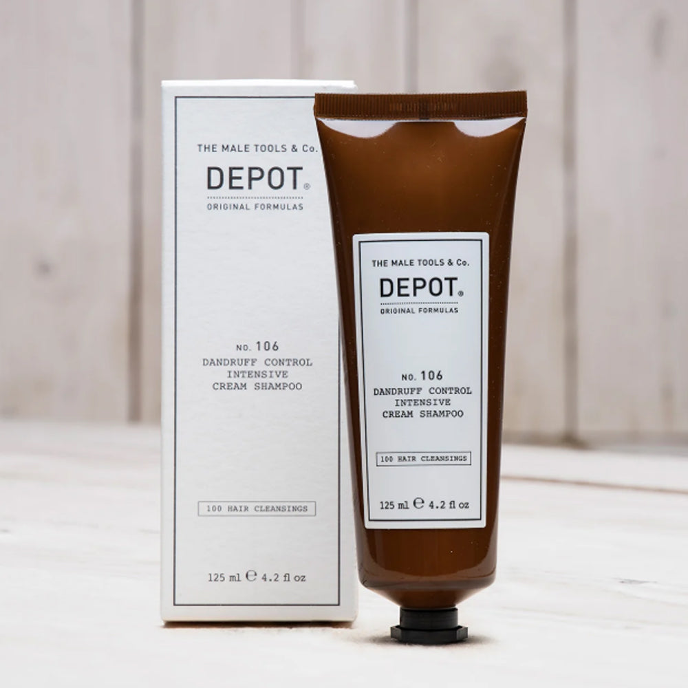 Крем-шампунь інтенсивної дії проти лупи - Depot No. 106 Dandruff Control Intensive Cream Shampoo