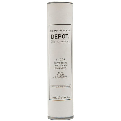 Освежающий спрей для кожи головы и волос – Depot No. 203 Refreshing Hair &amp; Scalp Fragrance