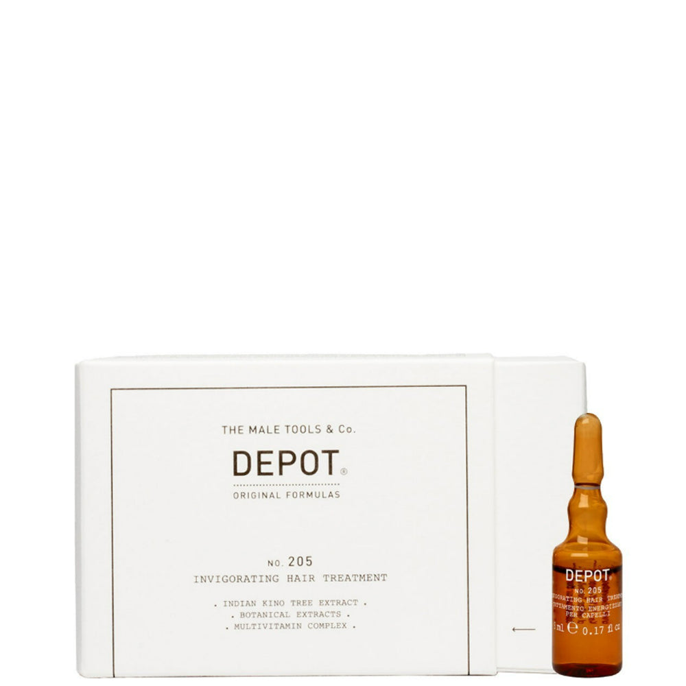 Зміцнюючий догляд для волосся - Depot No. 205 Invigorating Hair Treatment