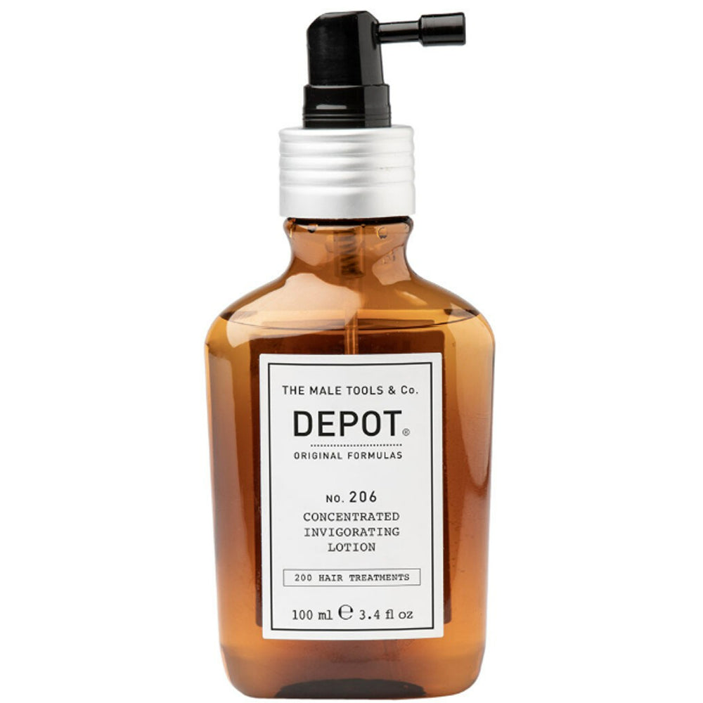 Інтенсивний енергетичний лосьйон для поріділого волосся - Depot No. 206 Concentrated Invigorating Lotion