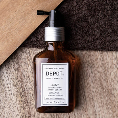 Детоксикаційний догляд за шкірою голови без ополіскування - Depot No. 208 Detoxifying Spray Lotion