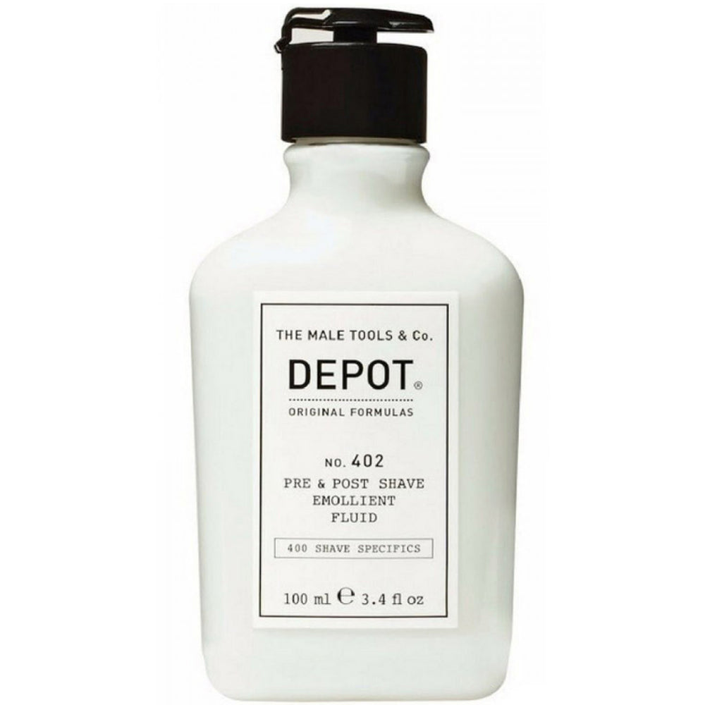 Смягчающий флюид до и после бритья - Depot No. 402 Pre &amp; Post Shave Emollient Fluid