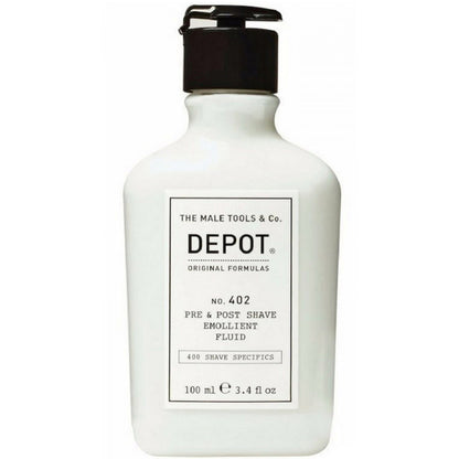 Смягчающий флюид до и после бритья - Depot No. 402 Pre &amp; Post Shave Emollient Fluid