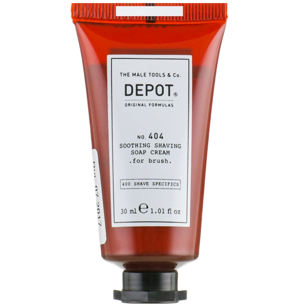 Успокаивающий крем для бритья – Depot No. 404 Soothing Shaving Soap Cream