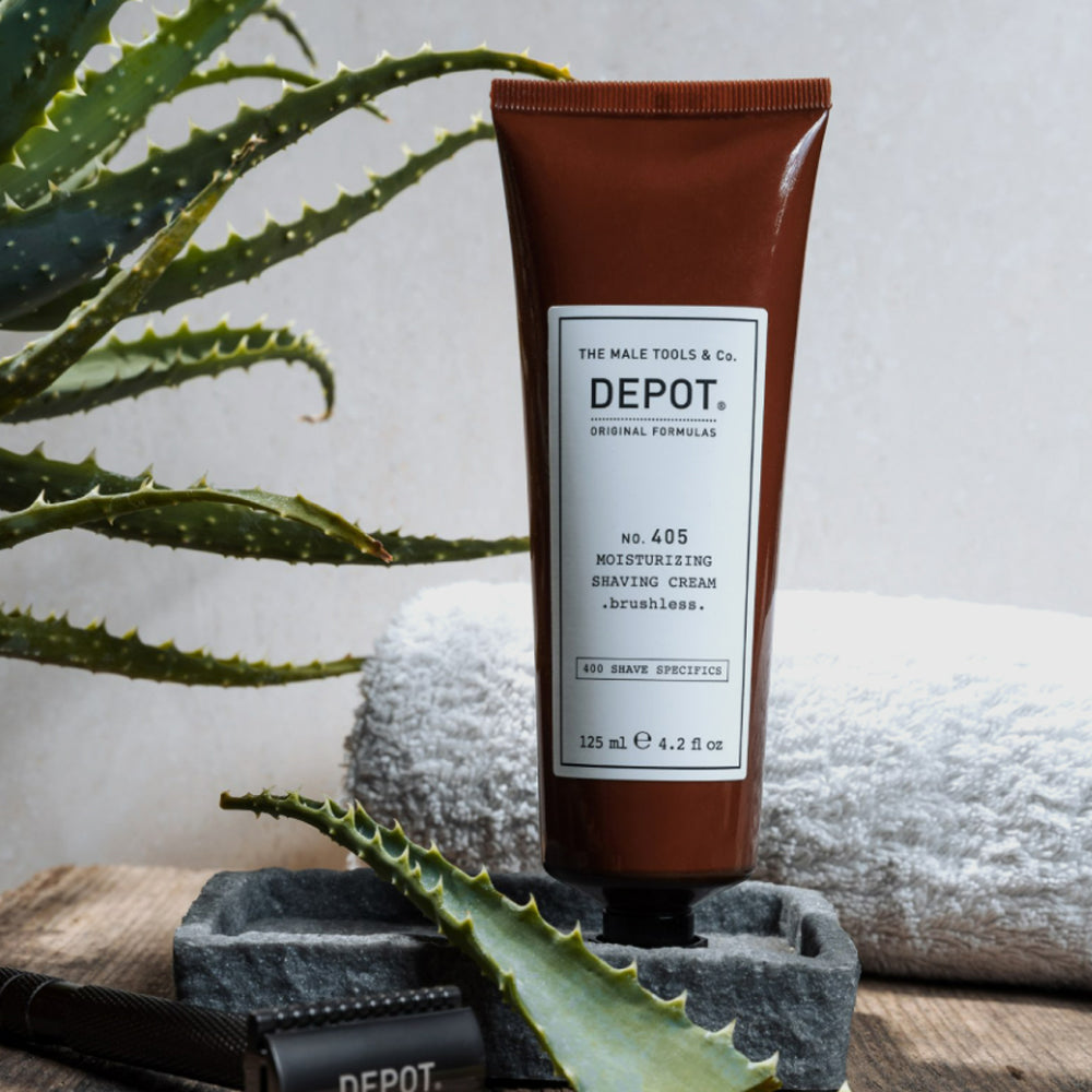 Увлажняющий крем для бритья – Depot No. 405 Moisturizing Shaving Cream