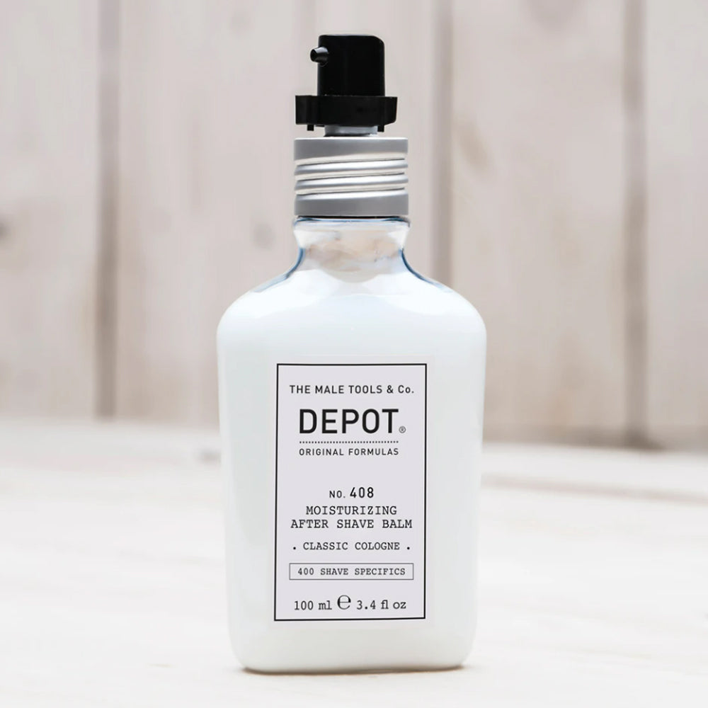 Зволожуючий лосьйон після гоління - Depot No. 408 Moisturizing After Shave Balm