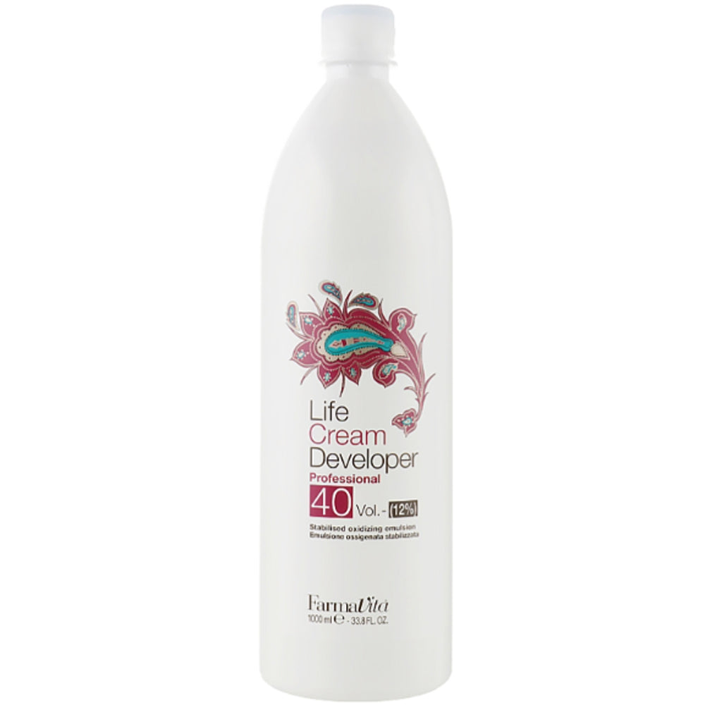 FarmaVita Life Cream Developer 40 Vol – Окислююча емульсія 12%