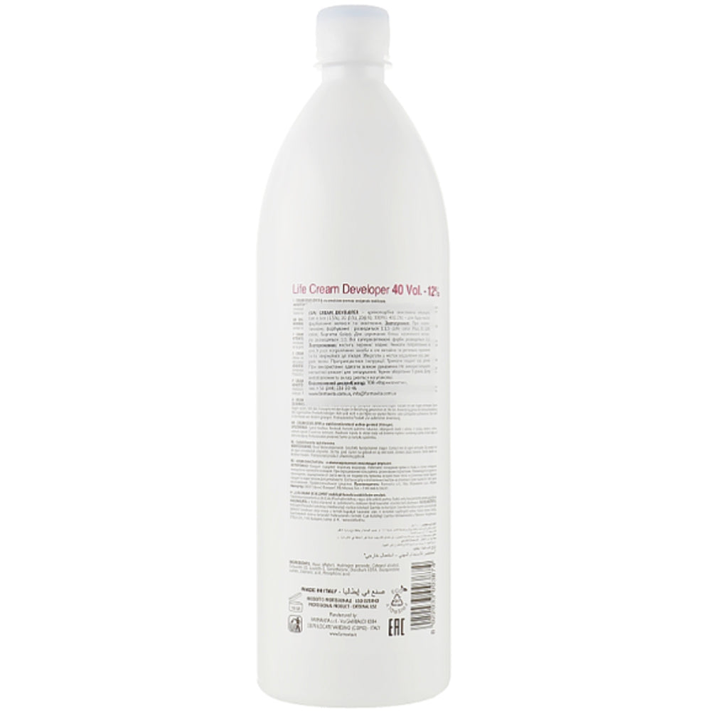 FarmaVita Life Cream Developer 40 Vol – Окислююча емульсія 12%