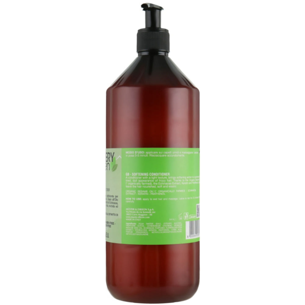 Dikson Every Green Anti-Frizz Softening Conditioner - Зволожуючий кондиціонер для кучерявого, сухого і неслухняного волосся