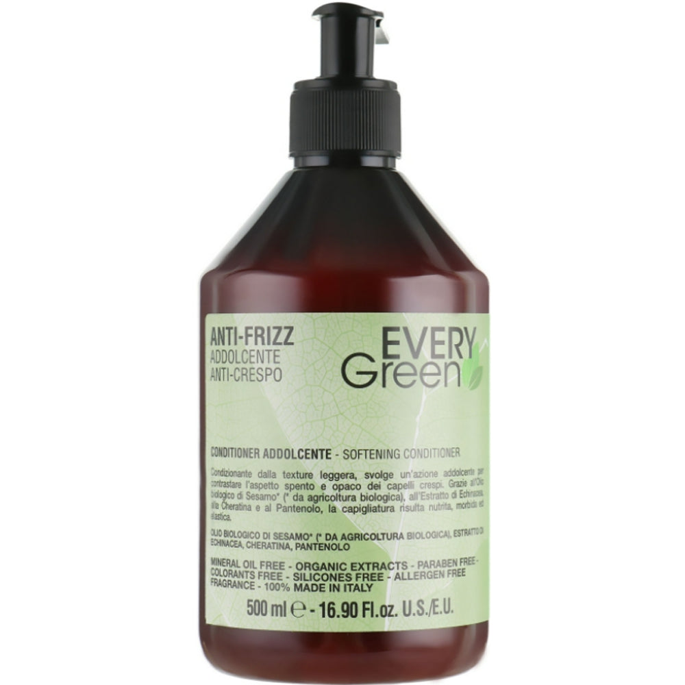 Dikson Every Green Anti-Frizz Softening Conditioner - Увлажняющий кондиционер для вьющихся, сухих и непослушных волос