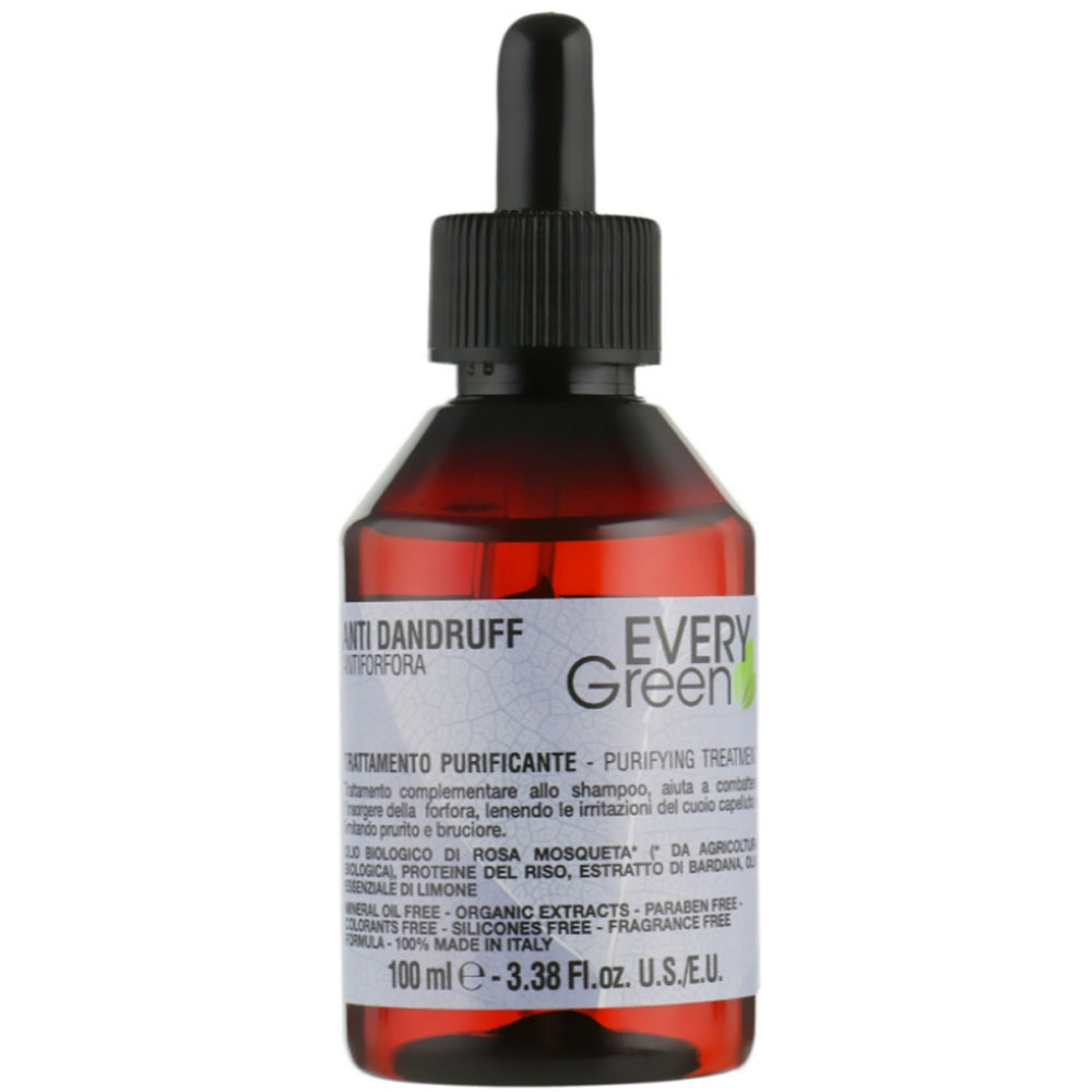 Dikson Every Green Anti Dandruff Lotion - Лосьйон для регулювання шкірного балансу, проти лупи, жирності