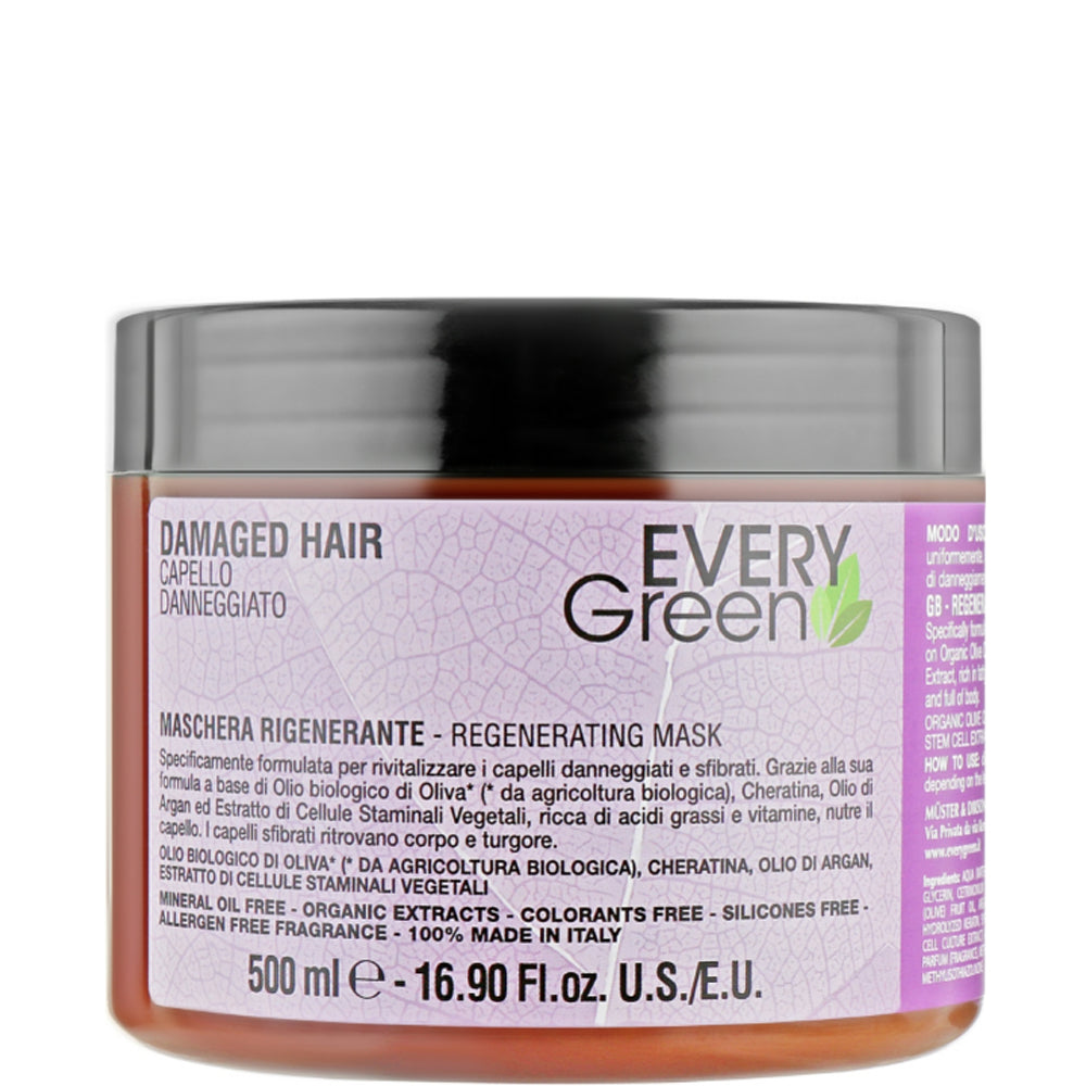 Dikson Every Green Damaged Hair Regenerating Mask - Восстанавливающая маска