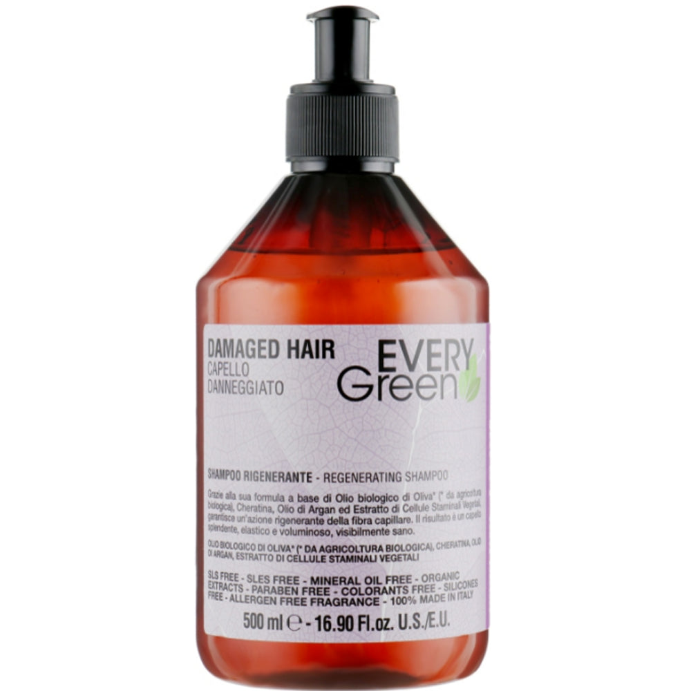 Dikson Every Green Damaged Hair Regenerating Shampoo - Восстанавливающий шампунь