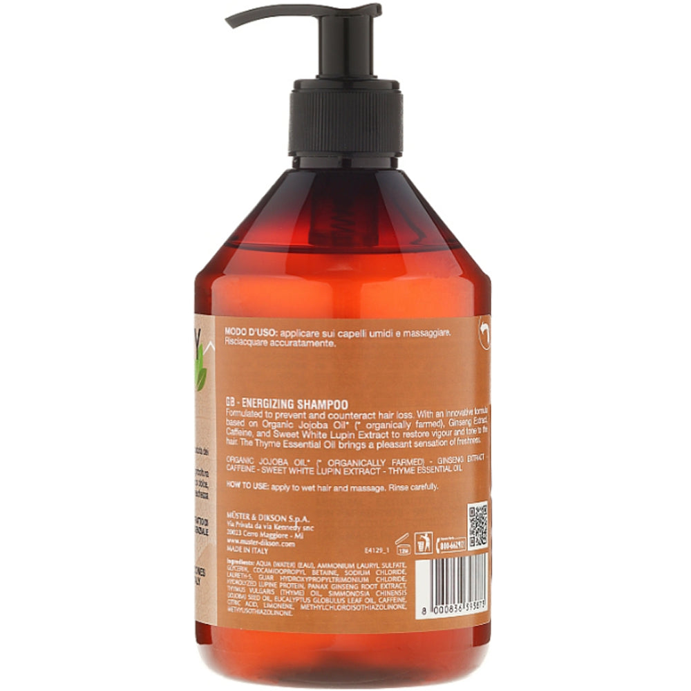 Dikson Every Green Loss Control Energizing Shampoo - Шампунь против выпадения волос