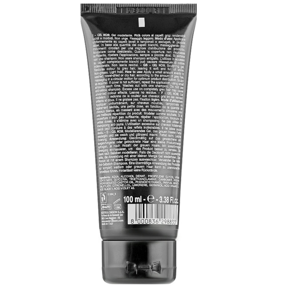 Dikson Gel Noir Per Capelli  - Тонирующий гель для седых волос