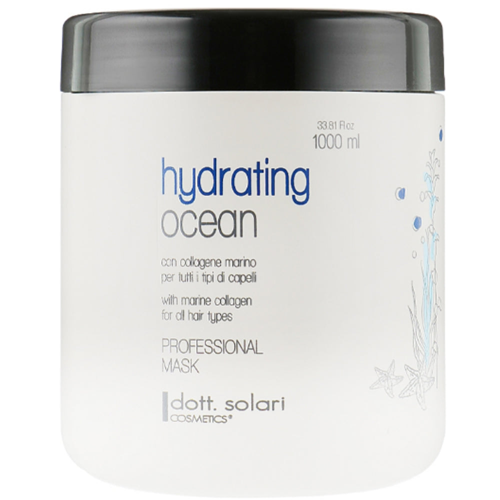 Професійна маска для всіх типів волосся - Dott. Solari Hydrating Ocean Mask
