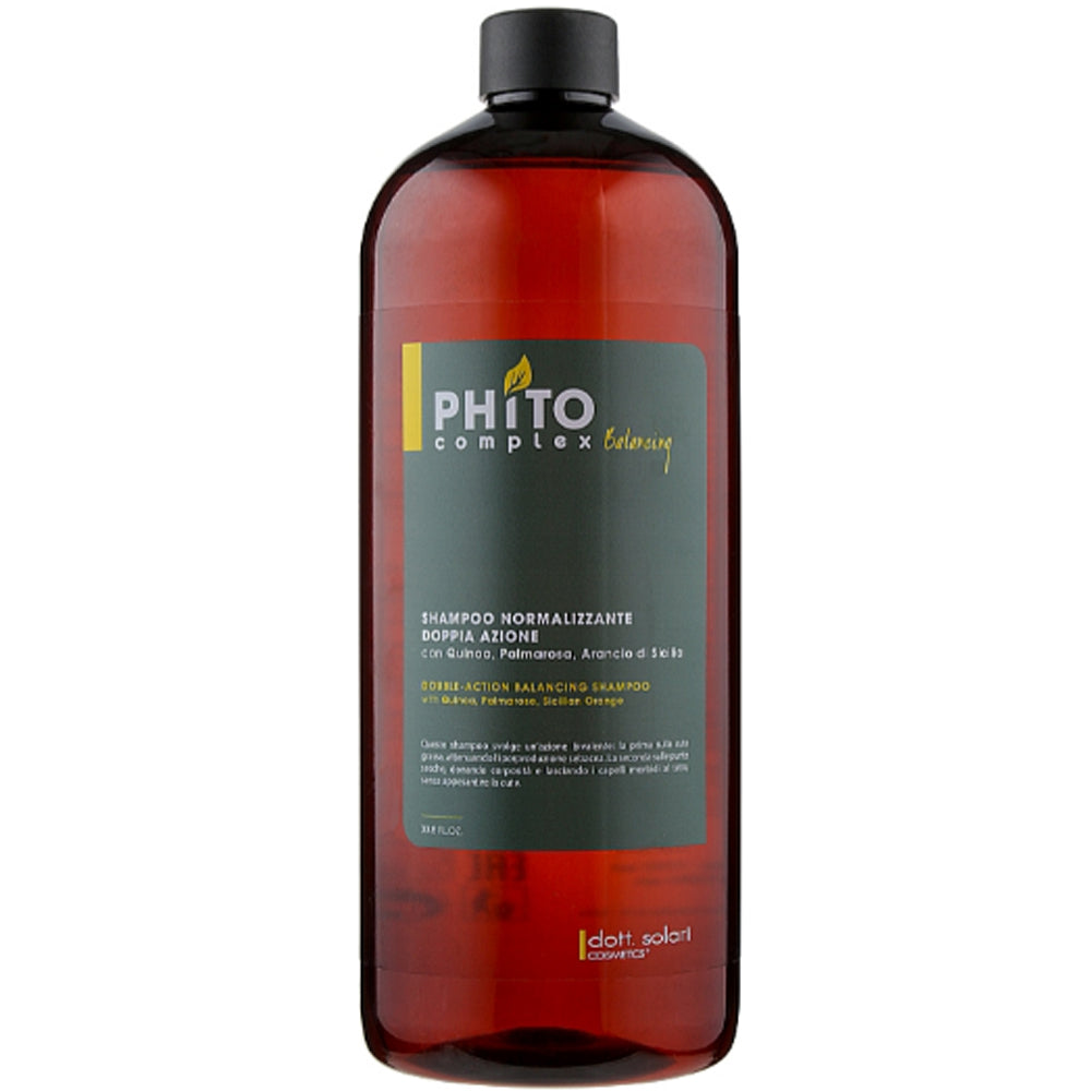 Шампунь для балансування подвійної дії - Dott. Solari Phitocomplex Balancing Double-Action Shampoo