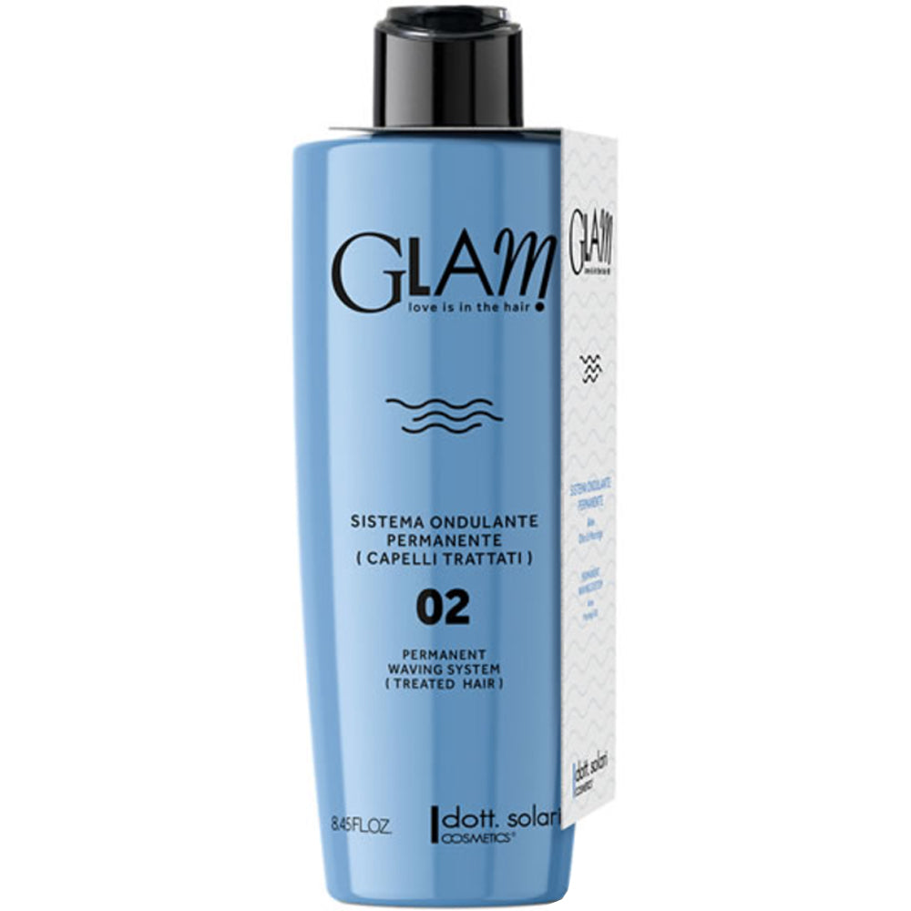 Dott. Solari Glam Permanent Waving System 02 Treated Hair - Система перманентної завивки 02 для обробленого волосся