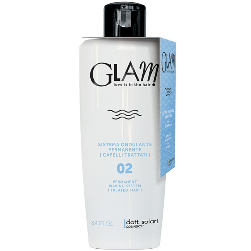 Dott. Solari Glam Permanent Waving System 02 Treated Hair - Система перманентної завивки 02 для обробленого волосся