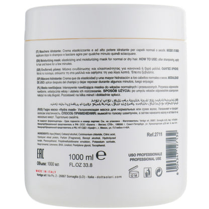 Dott. Solari Love Me Care Hydra Mask  - Зволожуюча маска для волосся