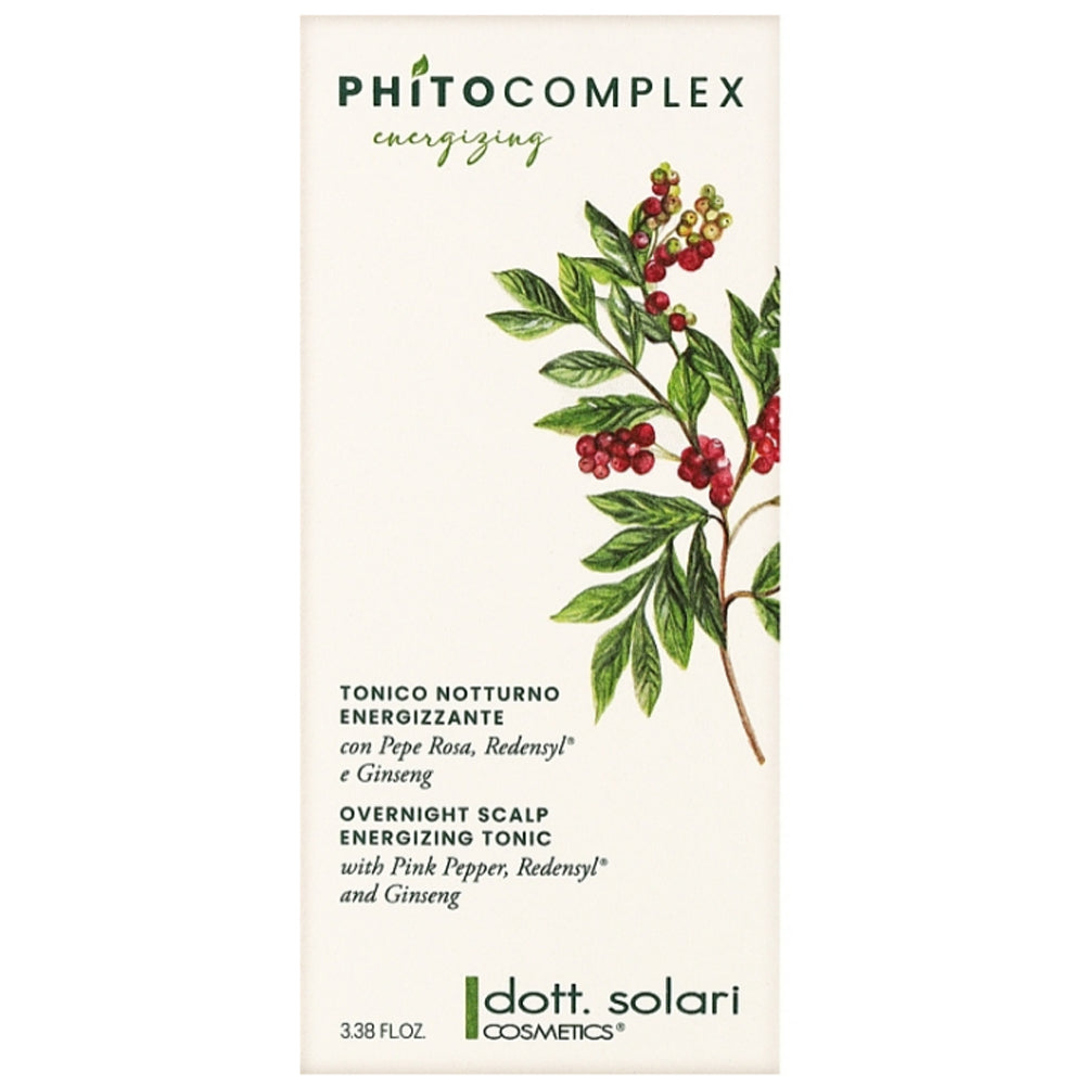 Dott. Solari Phitocomplex Overnight Scalp Energizing Tonic - Тонік нічний енергетичний для шкіри голови