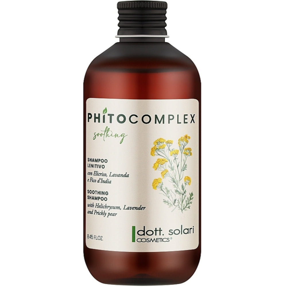 Dott. Solari Phitocomplex Soothing Shampoo - Заспокійливий шампунь для чутливої шкіри голови