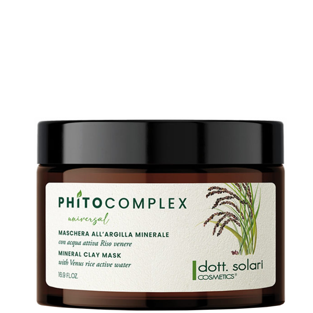 Маска з мінеральною глиною - Dott. Solari Phitocomplex Universal Mineral Clay Mask