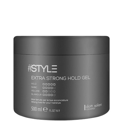 Dott. Solari Style Extra Strong Hold Gel - Гель для волосся екстрасильної фіксації