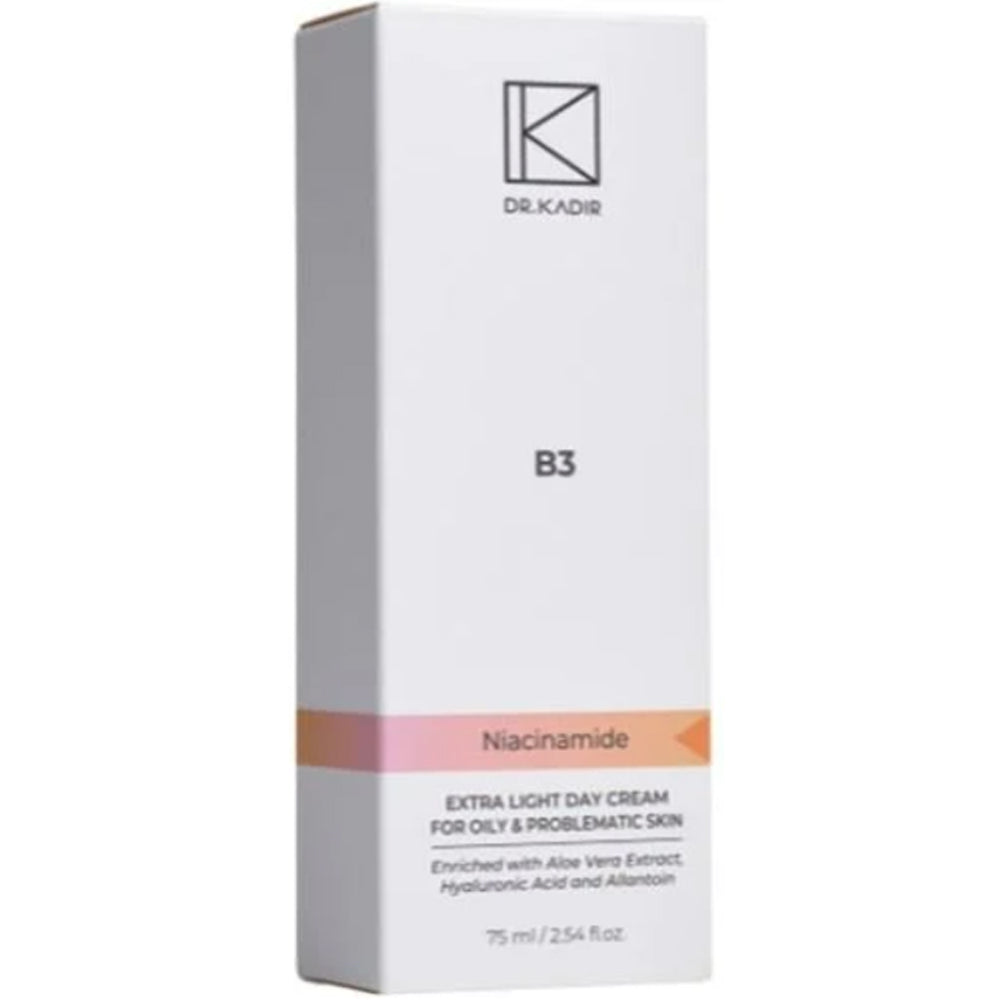 Dr. Kadir B3 Extra Light Day Cream - Екстралегкий крем для проблемної та жирної шкіри