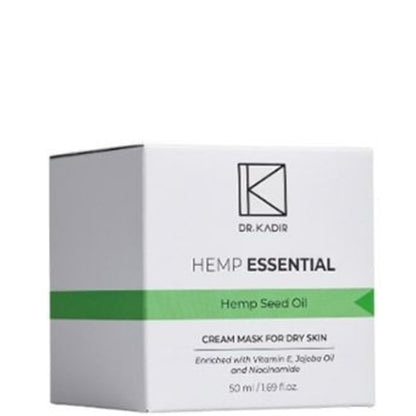 Dr. Kadir Hemp Essential Cream Mask For Dry Skin - Маска-крем з екстрактом каннабісу для сухої шкіри