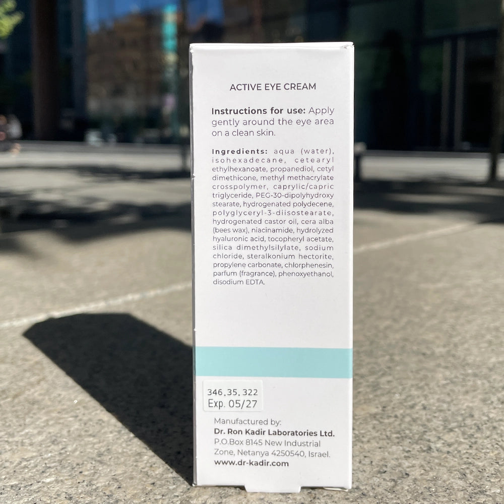 Dr. Kadir Hyalu-Ron Low Molecular Hyaluronic Eye Cream - Крем навколо очей склад