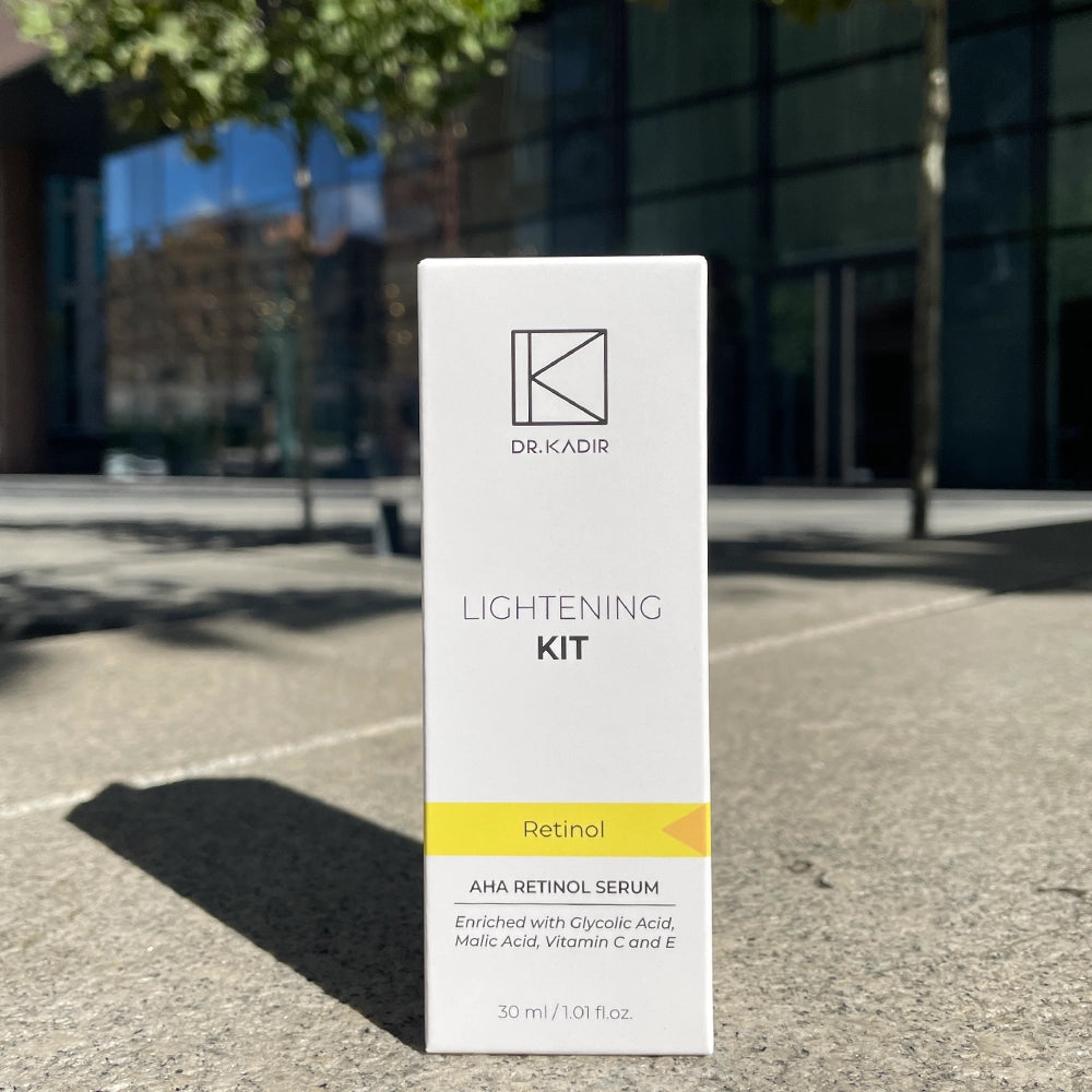 Сироватка Ретінол АХА - Dr. Kadir Retinol AHA Serum упаковка