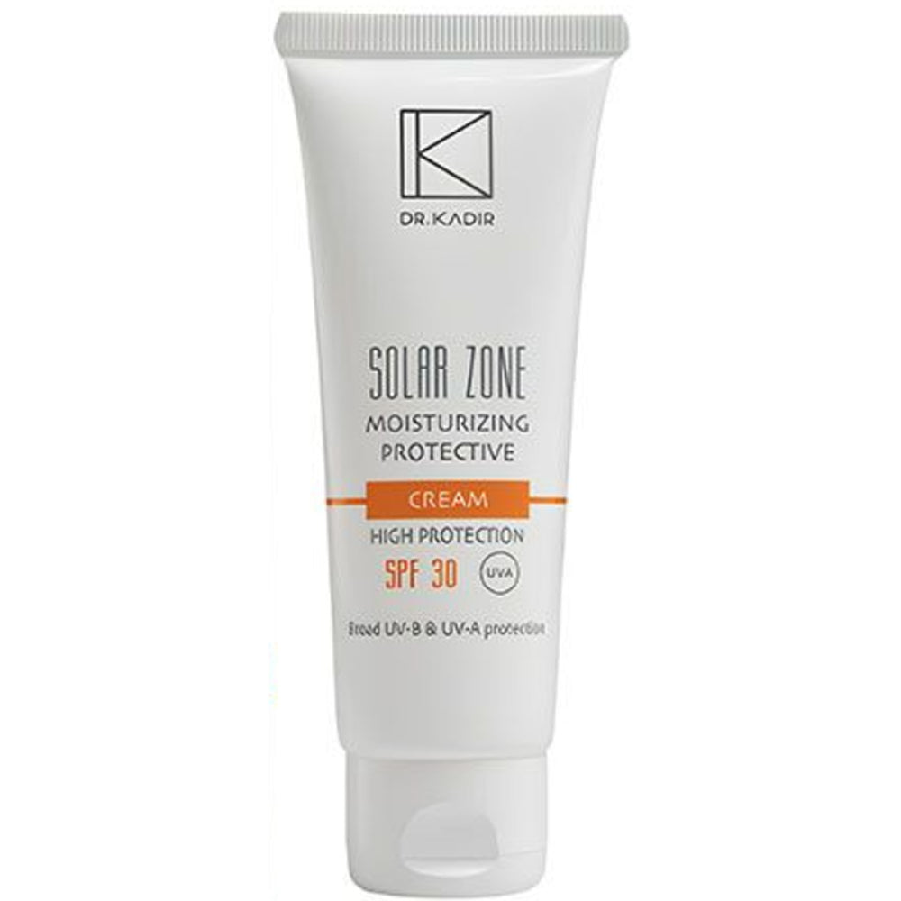 Dr. Kadir Solar Zone Moisturizing Protective Cream SPF 30 - Сонцезахисний зволожуючий крем
