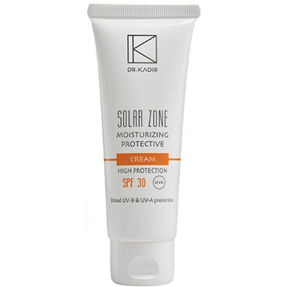 Dr. Kadir Solar Zone Moisturizing Protective Cream SPF 30 - Сонцезахисний зволожуючий крем