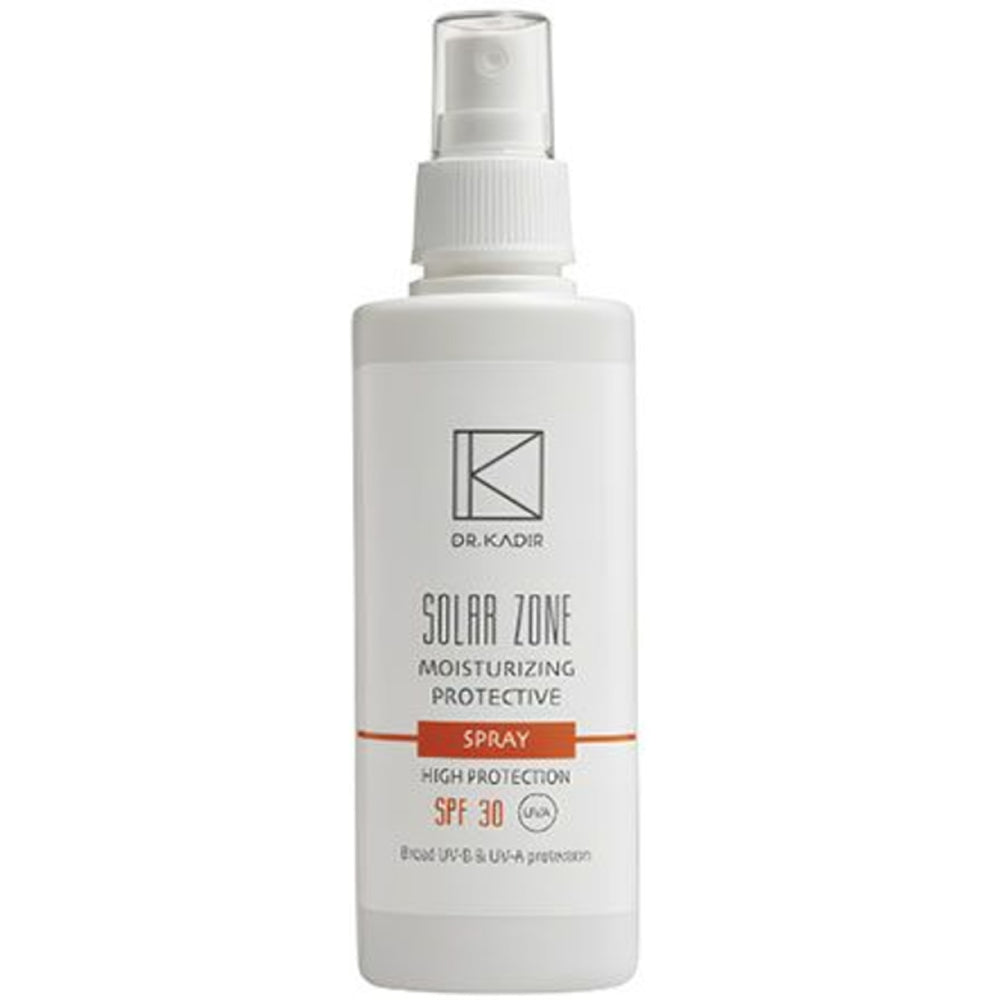 Dr. Kadir Solar Zone Moisturizing Protective Spray SPF 30 - Сонцезахисний зволожуючий спрей