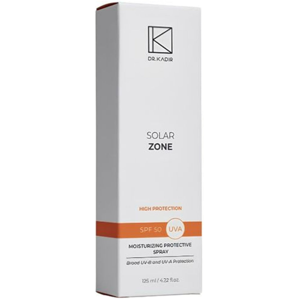 Dr. Kadir Solar Zone Moisturizing Protective Spray SPF 50 - Сонцезахисний зволожуючий спрей