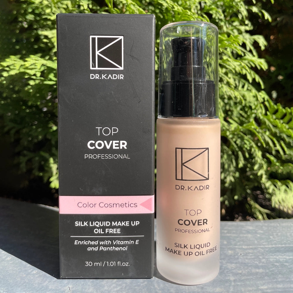 Dr. Kadir Top Cover Silk Liquid Make Up 30ml - Тональний крем 2