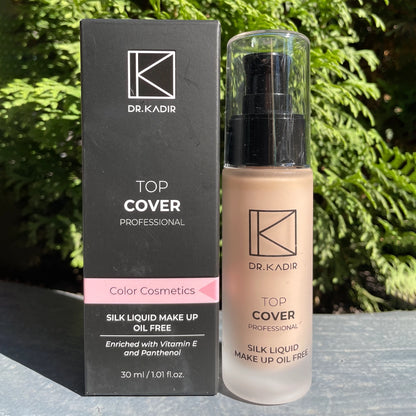 Dr. Kadir Top Cover Silk Liquid Make Up 30ml - Тональний крем 2