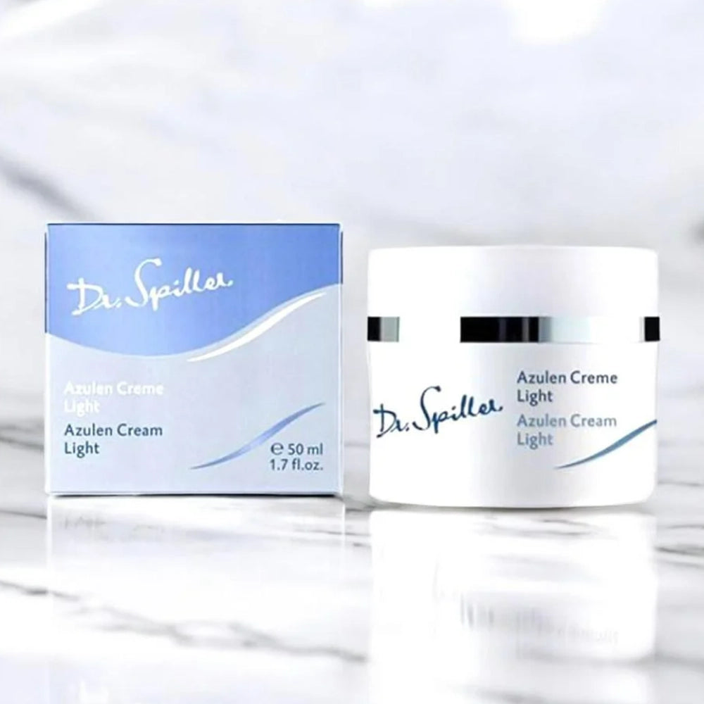Легкий заспокійливий крем з азуленом - Dr. Spiller 5