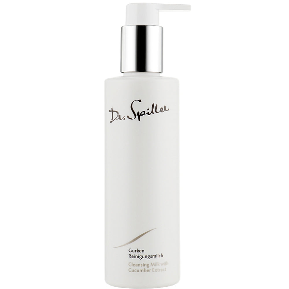Очищающее молочко с экстрактом огурца – Dr. Spiller Cleansing Milk With Cucumber Extract