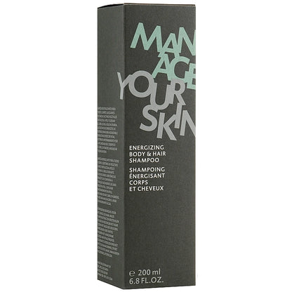 Гель для душу та шампунь для чоловіків - Dr. Spiller упаковка