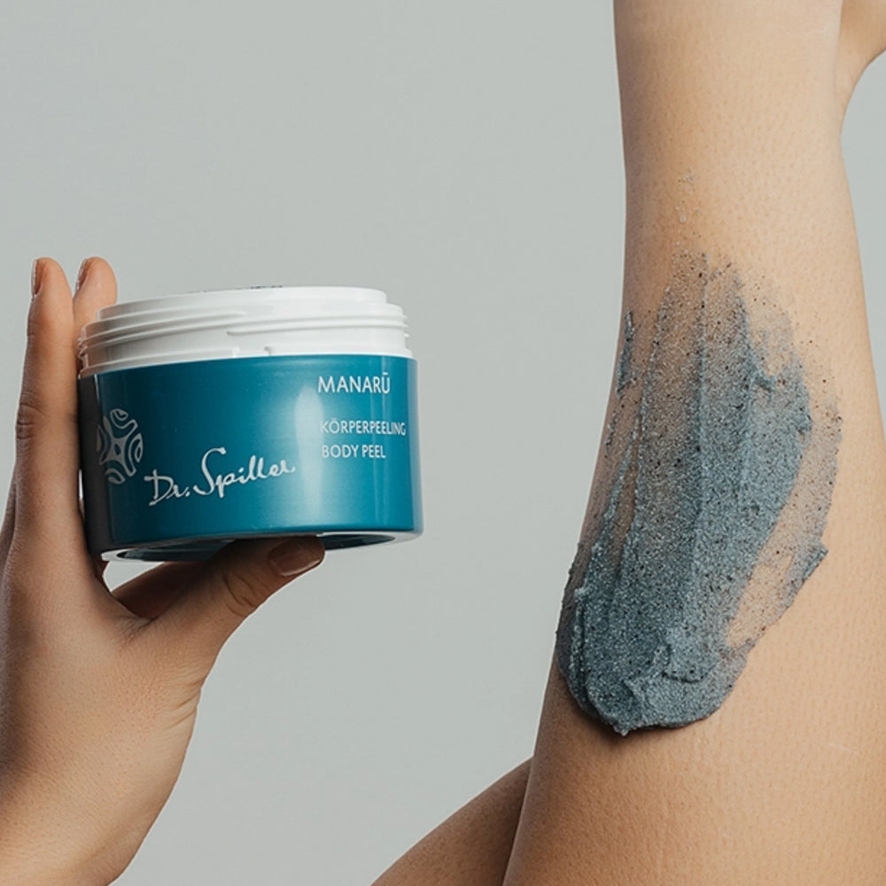 Крем-пилинг для тела с экстрактом цветов орхидеи – Dr. Spiller Manaru Body Peel