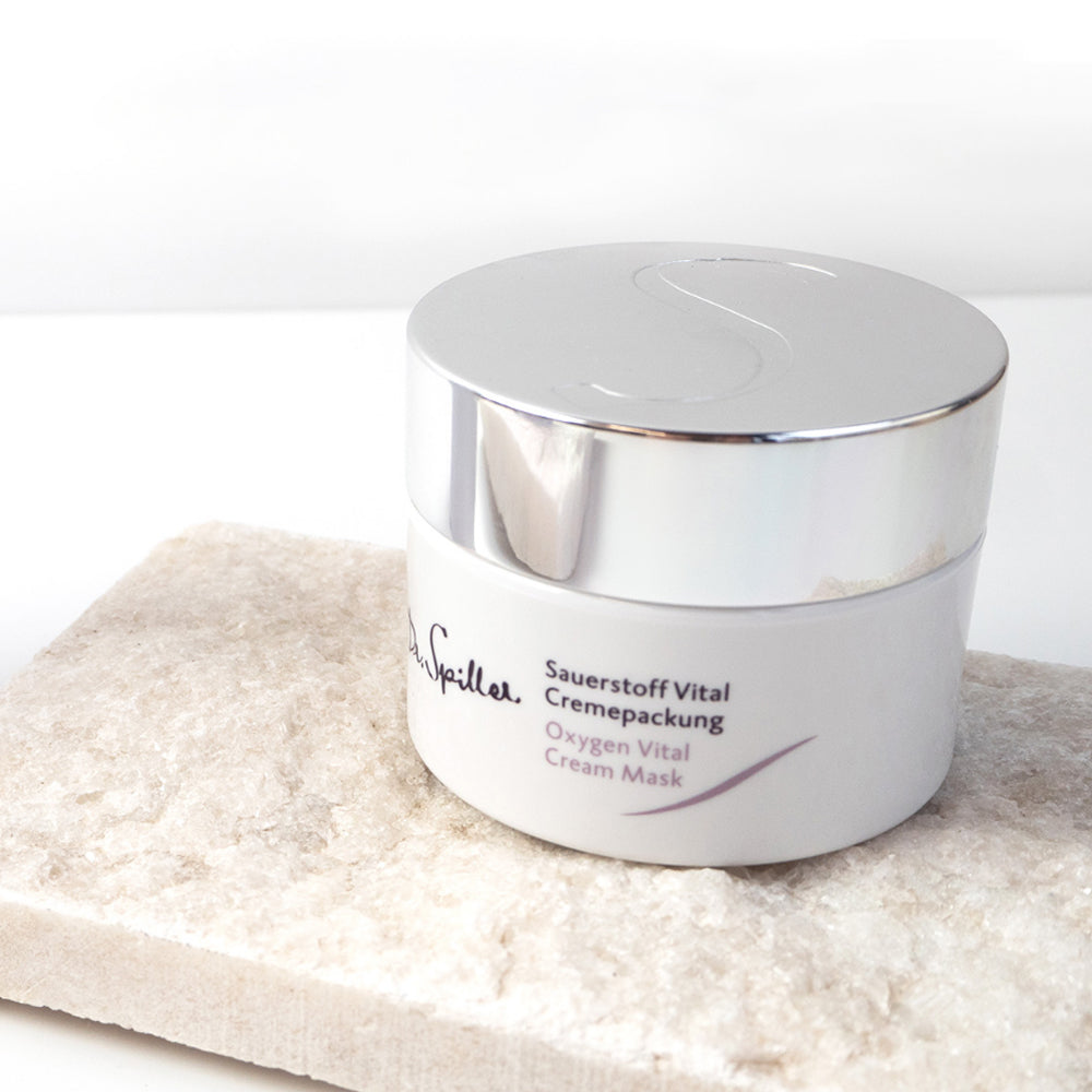 Кислородная омолаживающая крем-маска - Dr. Spiller Oxygen Vital Cream Mask