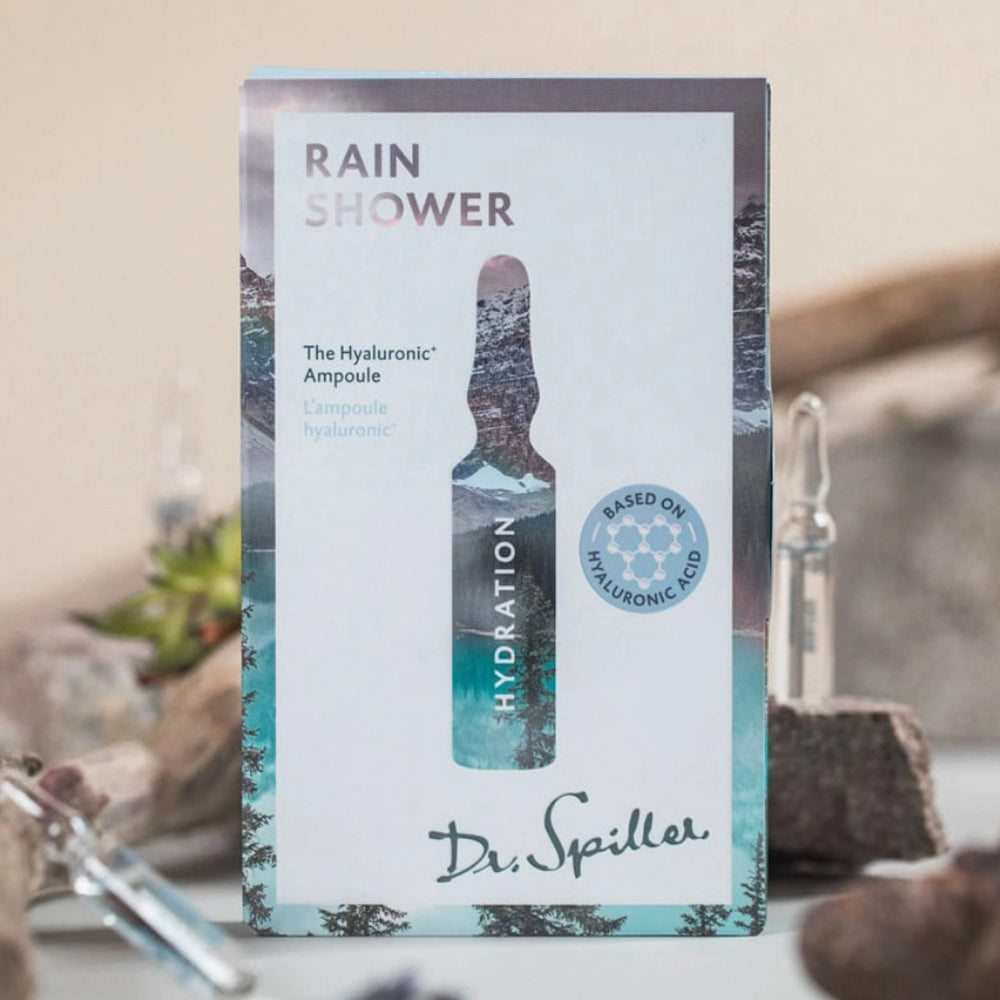 Ампульний концентрат Душ з дощу. Зволоження - Dr. Spiller 5